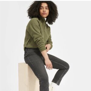 Everlane ReNew Fleece XS Green
